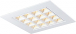 PAVANO 600x600, Indoor LED recessed ceiling light white 3000K UGR less than 19 1003076 | 4024163232654