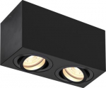 Ceiling lamp TRILEDO Double, LED GU10, 10W, Black 1002005 | 4024163222266