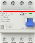 F204 A-40/0.03 Residual Current Circuit Breaker (RCCB) 4P 40A 30mA A 2CSF204101R1400 | 8012542783503