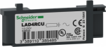 TeSys D, suppressor module , RC circuit, 110...250 V AC. range: TeSys - device short name: LAD4 - product or component type: suppressor module - product compatibility: LC1D09...D38, LC1DT20...DT40. LAD4RCU | 3389110385458