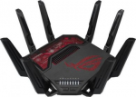 WiFi 7 Tri-band Gaming Router | ROG Rapture GT-BE19000 | 802.11ax | 10/100/1000 Mbit/s | Ethernet LAN (RJ-45) ports 1 | Mesh Support Yes | MU-MiMO Yes | 4G/5G | Antenna type External 90IG0850-MO9A0V | 4711387382639