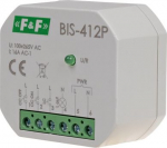 Electronic bistable impulse relay, 180&divide;265 VAC, 16A 1xNO BIS-412P | 5902431670027