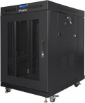 Lanberg | Rack cabinet 19" free-standing 15U/800x1000 (flat pack) with mesh door, LCD | FF01-8015-23BL | Black FF01-8015-23BL | 5901969433890
