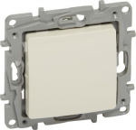 Intermediate switch Niloe - 10 AX - 250 V - automatic terminals - ivory 764604 | 3414970684042