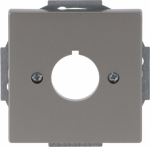As cover for pilot devices with a diameter of 22.5 mm.   Such as ABB Compact range emergency stop push buttons, push buttons, signal lights, selector switches.   Surface painted. 2CKA001724A4270 | 4011395087244