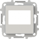 Color: Duna Cover plate for FM-radio module and for remote control module code: 9368, 9368.2 & 9368.7   Included: cover plate and mounting grid   Without fixing claws 2CLA856800A6201 | 8427238237091