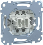 Push-btn insrt make cont. 1P w. loc at.light,flush-mntd,16 A,250 V AC, MEG3560-0000 | 4042811144722
