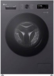 LG Washing machine | F4X1009NMB | Energy efficiency class A | Front loading | Washing capacity 9 kg | 1400 RPM | Depth 55 cm | Width 60 cm | Display | LED | Steam function | Direct drive | Wi-Fi | Graphite Black F4X1009NMB | 8806096578605