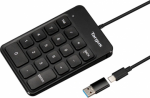 Targus | Numeric EcoSmart | Numeric Keypad | Wired | Black AKP13GL | 5063194004211