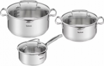 TEFAL | Cookware set | G719S674 Duetto+ | Stainless steel | Dishwasher proof | Lid included | Stainless steel G719S674 | 3168430300118