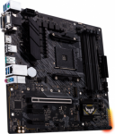 Asus | TUF GAMING A520M-PLUS | Processor family  AMD | Processor socket AM4 | DDR4 | Memory slots 4 | Supported hard disk drive interfaces SATA, M.2 | Number of SATA connectors 4 | Chipset  AMD A520 | Micro ATX 90MB17F0-M0EAY0 | 4711081154273