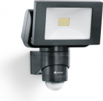 LED Outdoor wall luminaire LS 150 S Sensor-switched 14.7W 1375lm 4000K 240&deg; 10m IP44 2-1000lux Black 052546 | 4007841052546