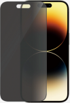 PanzerGlass | Screen protector | Apple | iPhone 14 Pro | Glass | Black | Ultra-Wide Fit; Easy installation; Privacy Filter; Fingerprint resistant | Privacy P2784 | 5711724127847