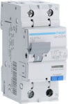 1P+N 6kA C-25A 30mA A Residual Current Breaker with Over-Current (RCBO) AD975J | 3250611040811