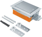 endcap for flush floor trunking with trough dry care nw 150 level range 50-70mm BKWE150050 | 4012002237601