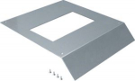 service outlet lid for on-floor trunking, nom. width 400mm punched E04 147x247mm AKM400147E04 | 4012002243640