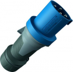 Industrial Plug PowerTOPXtra 4x63A 9h 230V IP44 blue/grey 13105 | 4015394238539