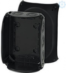 Junction box KF 1600 B 210x155x92mm IP66/67 black without terminals 62000064 | 4012591121923