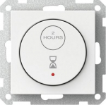 Electronic timer, 2-pole white Exxact WDE002871 | 3606480204784