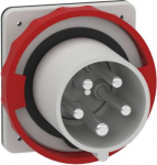 Industrial panel plug 63A (3P+N+E) 6h IP67 265x110x110mm, gray 81883 | 3303430818830