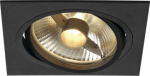 Downlight NEW TRIA 1 GU10 75W IP20, black 113830 | 4024163150354