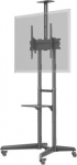 Goobay Floor stand | 59508 TV Presentation Stand Pro (Size L) | Adjustable Height, Tilt | 37-70 " | Black 59508 | 4040849595080