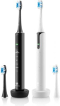 ETA Set of Electric Toothbrushes | ETA270990000 Sonetic | Rechargeable | For adults | Number of brush heads included 4 | Number of teeth brushing modes 5 | Black/White ETA270990000 | 8590393336647