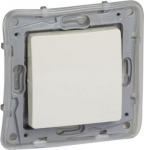 Push-button Niloe - NO-NC - 1-gang IP44 -6 A -250 V -automatic terminals -ivory 764625 | 3414970684134