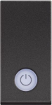 CLASSIA - 1way switch ill. heater symbol bl BT-RG4001LP | 8005543633434