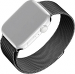 Fixed | Mesh Strap for Apple Watch 42/44/45/46/49mm | 42 mm, 44 mm, 45 mm, 46 mm, 49 mm | Black FIXMEST-434-BK | 8591680133338