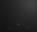 BEKO Hob | HII64720QUF2T | Induction | Number of burners/cooking zones 4 | Touch | Timer | Black HII64720QUF2T | 8690842549601