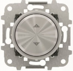 Cover plate Rocker, 1-pole push button 1P Chrome - Skymoon 2CLA863030A1401 | 8427238139944