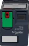 Miniature Plug-in relay, Zelio RXM 2 C/O 120 V AC 12A. range of product: Zelio Relay - series name: Miniature - product or component type: plug-in relay - device short name: RXM - contacts type and composition: 2 C/O - status LED: without - control t ...