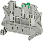 Terminal block, Linergy TR, screw type, knife disconnect, 2 points, 2.5mm&sup2;, grey NSYTRV22SC | 3606480692512