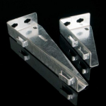 The support is designed as a supporting structure for fixing wire trays to the wall with width 100 mm, superficial treatment hot dip galvanized DZDS 100/B_F | 8595568902658