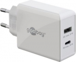 Goobay | Dual USB-C PD Fast Charger (30 W) | 61674 61674 | 4040849616747