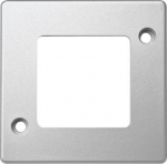 Frame, 1-gang, aluminium, Merten HD MTN480160 | 3606485005461