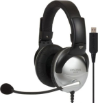 Koss Gaming headphones SB45 USB Wired, On-Ear, Microphone, USB Type-A, Noice canceling, Silver/Black 193160 | 021299178201