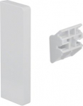 End cap right/left for trunking tehalit.SL 20x80mm traffic white SL20080619016 | 4012740018029