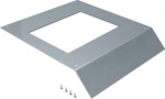 service outlet lid for on-floor trunking, nom. width 400mm punched E09 200x253mm AKM400200E09 | 4012002243657