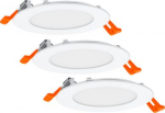 Downlight Slim Set 3x8W 120mm 550lm 3000K IP20 4058075629400 | 4058075629400