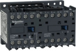 TeSys K reversing contactor, 3p(3 NO), AC-3, <= 440 V 9A, 24 V AC coil. range: TeSys - device short name: LC2K - contactor application: motor control, resistive load - utilisation category: AC-1, AC-3, AC-4 - device presentation: preassembled with re ...