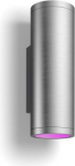 Hue Appear outdoor wall luminaire 2x8W inox White and color ambiance 1746347P7 915005976301 | 8718696176207