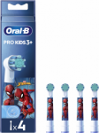 Toothbrush head Pro Kids 3+, white, 4pcs. EB10 4 REFILL SPIDER | 8006540805237