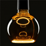 LED bulb, floating globe, smoky black, E27, 6W, 1900K, 220lm, IP20 1008155 | 4260751130562