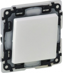 Two-way switch Valena Life - 10 AX - 250 V - IP44 - with cover plate - white 752156 | 3414970465382