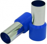 End sleeves 120mm2/27mm, blue, 25 pcs. ES120027BL | 4752255026675