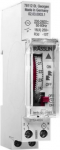 DIN-rail timer with one channel and daily program, quartz drive, analogue 02.03.0003.1 | 4010940022563