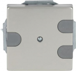 As cover for flex outlet, for cords up to 10.3 mm diameter. With strain relief (without terminal block). Material stainless steel. Anti fingerprint. 2CKA001710A3752 | 4011395086759