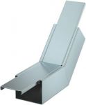 45&deg; līkums, aug&scaron;up vērsts ar ugunsdro&scaron;u starpliku 435x100x257, St, FS 7218114 | 4012197332174